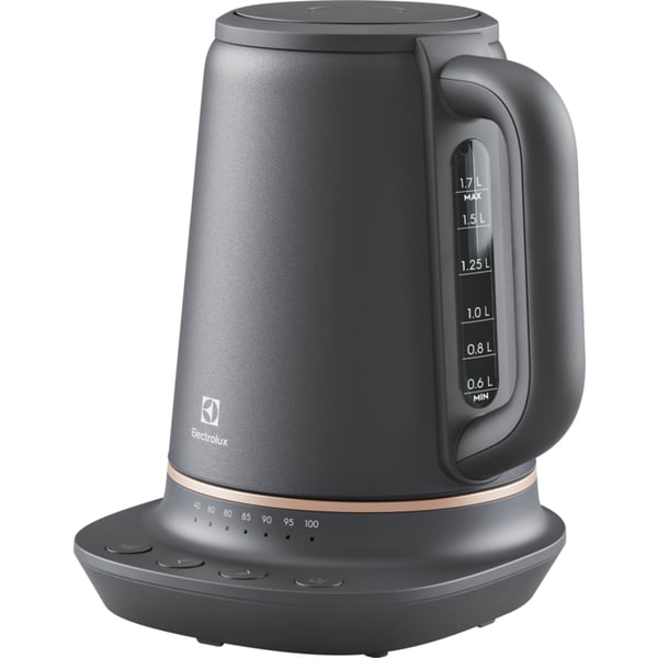 Electrolux E7K16BP elkedel 1,7 L 2400 W Sort, Kobberfarve Electrolux E7K16BP elkedel 1,7 L 2400 W Sort, Kobberfarve