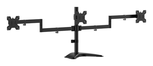 AISENS DT27TSR-287 skærmbeslag og -stativer 68,6 cm (27") Skrivebord Sort