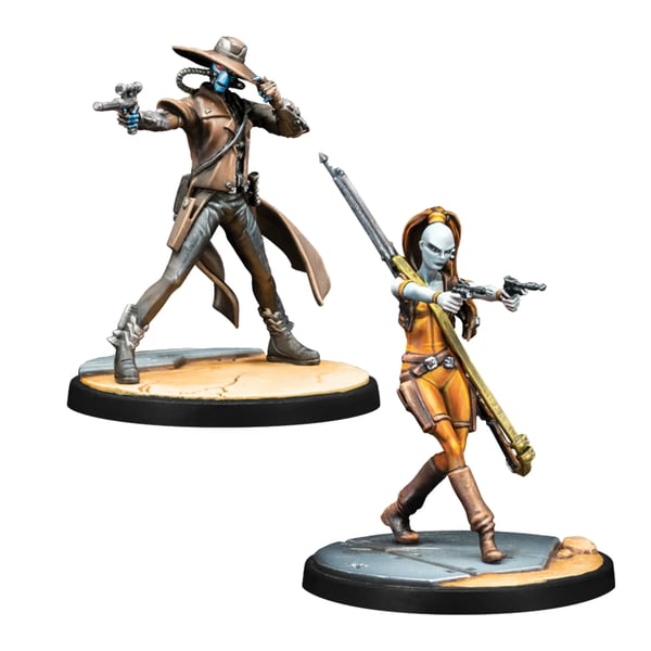 Asmodee Star Wars: Shatterpoint - Fistful of Credits: Cad Bane Squad Pack Figur