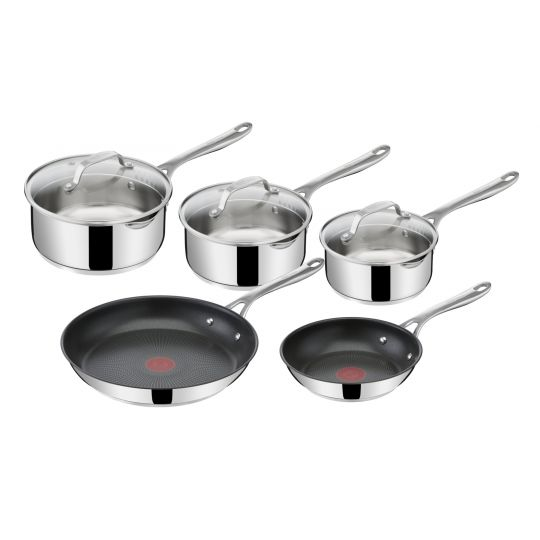 Tefal Jamie Oliver E304S544 pann- och grytset 8 styck