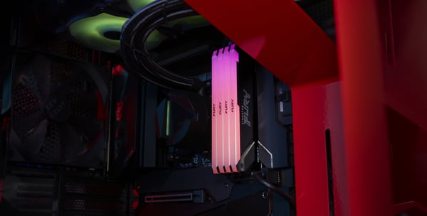 Kingston Technology FURY Beast RGB RAM-minnen 32 GB 1 x 32 GB DDR4 3200 MT/s 288-pin DIMM