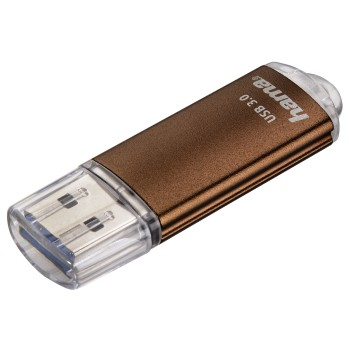 Hama Laeta, 128GB USB-muisti USB A-tyyppi 3.2 Gen 1 (3.1 Gen 1) Ruskea