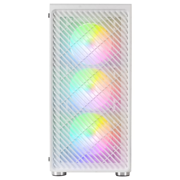 Mars Gaming MCFW datorväskor Midi Tower Vit