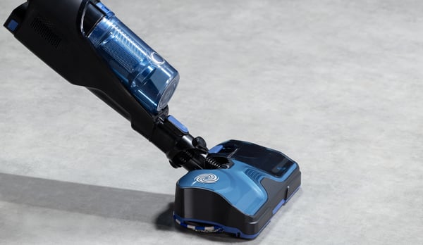 Rowenta X Combo 2in1 GZ3038 Pystyimuri Akku Kuiva ja märkä Pussiton 0,55 L Musta, Sininen