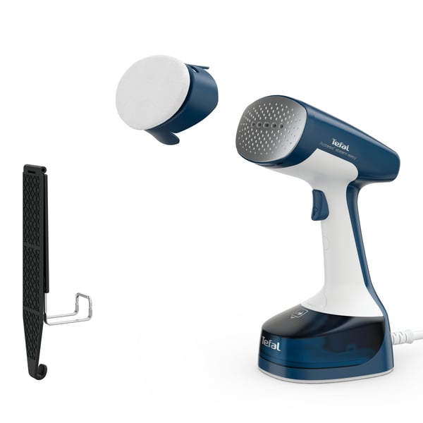 Tefal Access Steam Easy DT7130 Handhållen klädångare 0,15 l 1400 W Blå, Vit