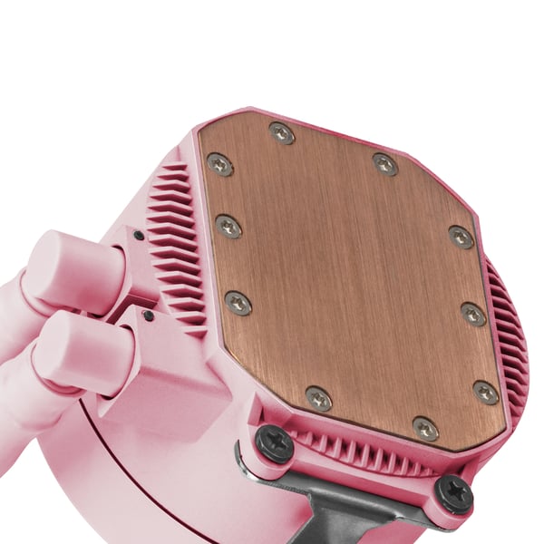 Mars Gaming MLONE120P kylsystem för dator Processor Allt-i-ett vätskekylare 12 cm Rosa 1 styck