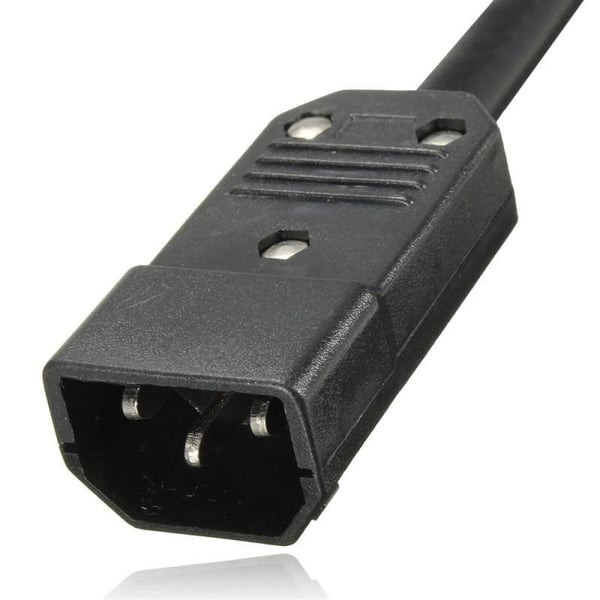 Techly 1HE I-CASE STRIP-81V stikdåse 2 m 8 AC stikkontakt(er) Indendørs Sort, Rød