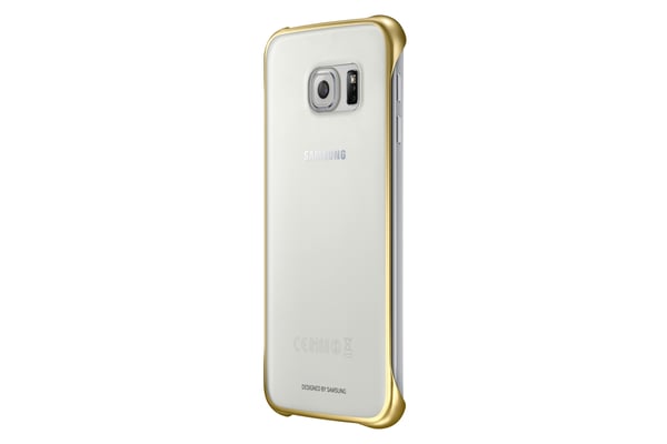 Samsung EF-QG920B mobiltelefon etui Cover Guld, Transparent