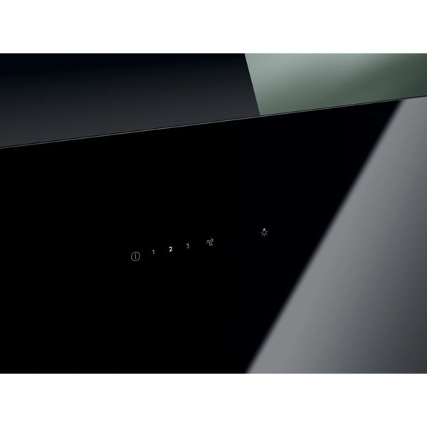 Electrolux Series 600 Hob2Hood 60 cm, Black Vægmonteret Sort 575 m³/t