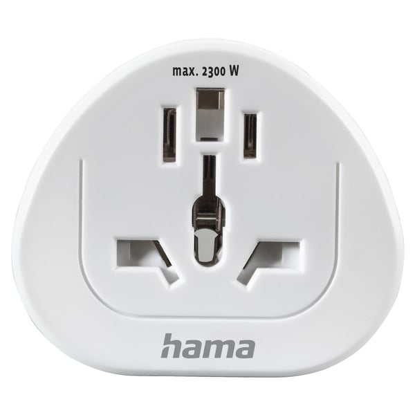 Hama 00223455 strømstik adapter Universel Hvid