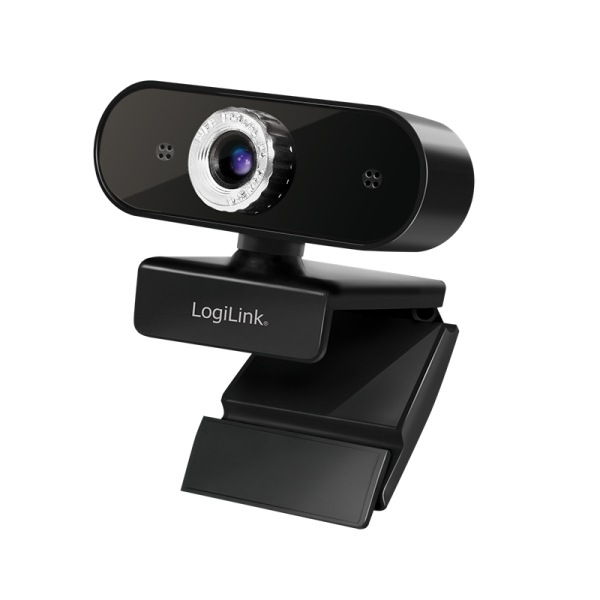 LogiLink UA0371 webbkameror 3 MP 1920 x 1080 pixlar USB 2.0 Svart, Silver
