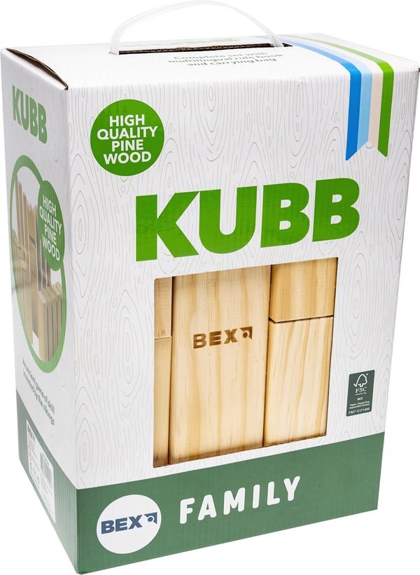 Bex Sport 541-014 toiminnallinen/taitopeli & lelu Kubb