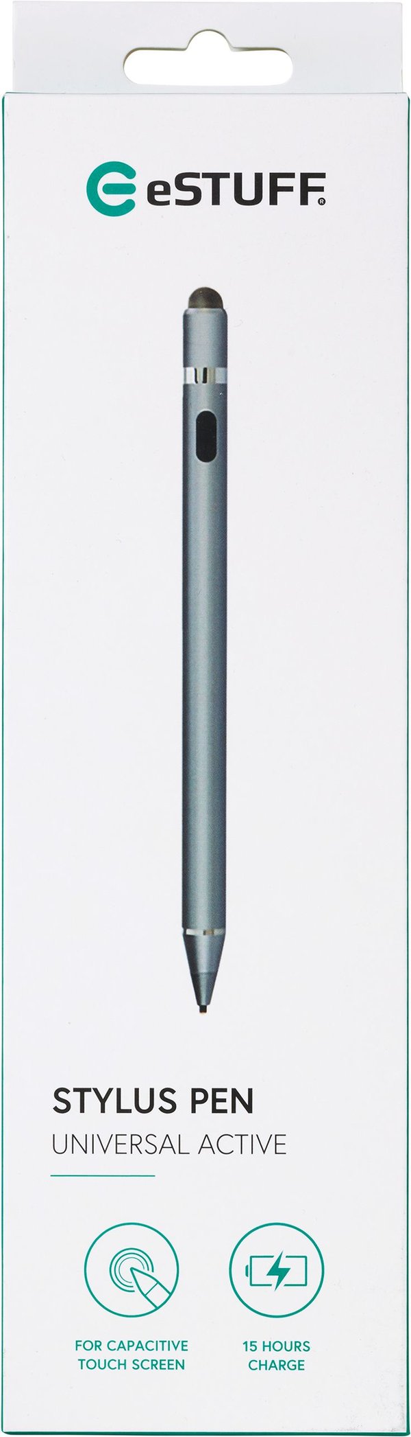 eSTUFF ES68900111 stylus pen 15 g Grå