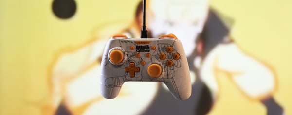 Konix Naruto Kakashi Hvid USB Gamepad Nintendo Switch, Nintendo Switch Lite, PC