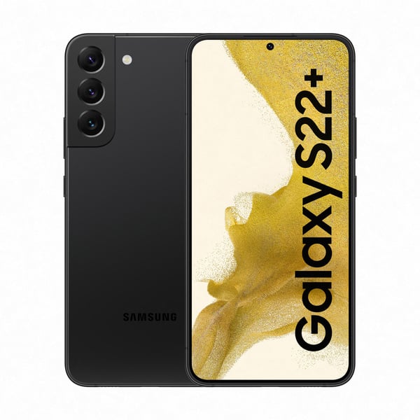 Samsung Galaxy S22+ SM-S906B 16,8 cm (6.6") Dubbla SIM-kort Android 12 5G USB Type-C 8 GB 128 GB 4500 mAh Svart Samsung Galaxy S22+ SM-S906B 16,8 cm (6.6") Dubbla SIM-kort Android 12 5G USB Type-C 8 GB 128 GB 4500 mAh Svart