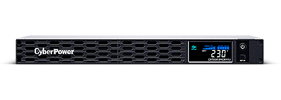 CyberPower CP700EIPFCRM1U UPS-virtalähde Linjainteraktiivinen 0,7 kVA 420 W 6 AC-pistorasia(a)