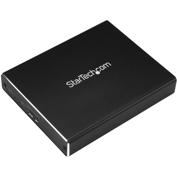 StarTech.com SM22BU31C3R tallennusaseman kotelo SSD-kotelo Musta M.2 StarTech.com SM22BU31C3R tallennusaseman kotelo SSD-kotelo Musta M.2