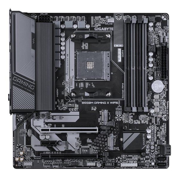 GIGABYTE B550M GAMING X WIFI6 emolevy AMD B550 Kanta AM4 mikro ATX