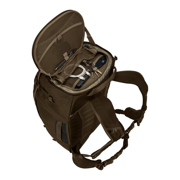 Thule TLPM260 Deep Khaki reppu Matkareppu Polyesteri