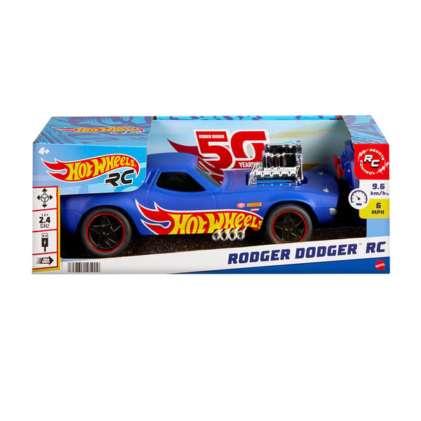 Hot Wheels R/C RODGER DODGER-fjernstyret bil