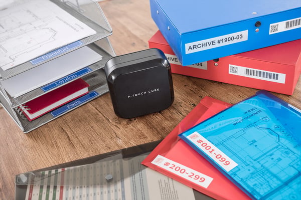 USB-etikettskrivare Brother PTP710BTXG1 Bluetooth Svart
