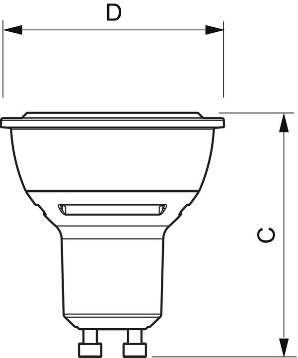 Philips CorePro LED 79916000 energy-saving lamp Lämmin valkoinen 2700 K 3,5 W GU10
