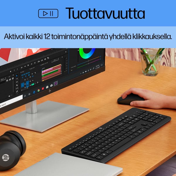 HP 230 langaton näppäimistö, musta
