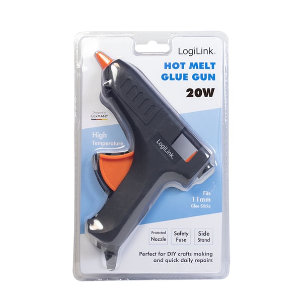 LogiLink WZ0051 limpistol och penna Svart, Orange 20 W
