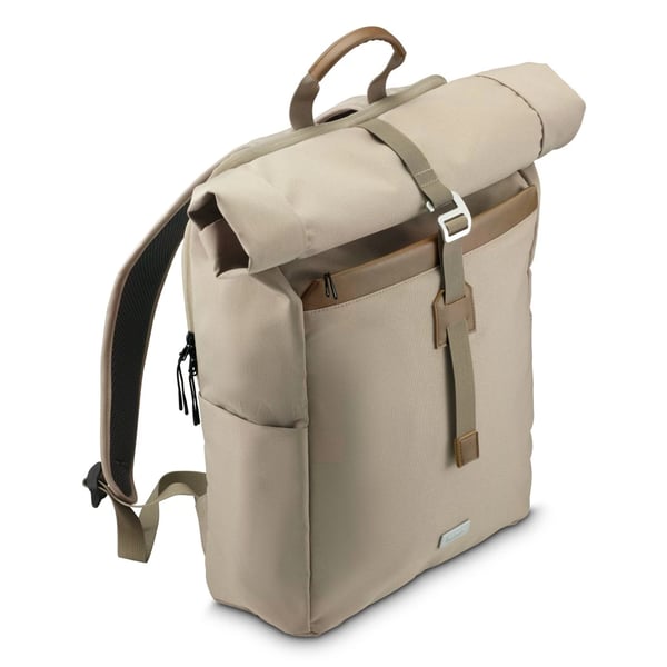 Hama 00222025 väskor bärbara datorer 41,1 cm (16.2") Ryggsäck Beige