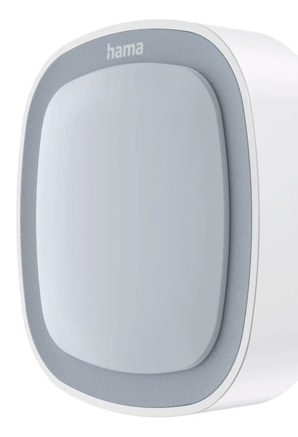 Hama 00176671 rörelsedetektorer Infraröd sensor Trådlös Vägg Grå, Vit