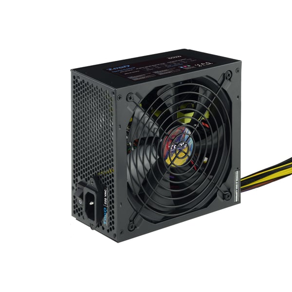TooQ TQAPOLO-650SP strömförsörjningsenheter 650 W 20+4 pin ATX ATX Svart