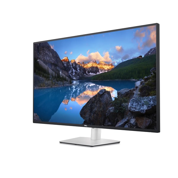 DELL UltraSharp U4323QE tietokoneen litteä näyttö 109,2 cm (43") 3840 x 2160 pikseliä 4K Ultra HD LCD Hopea