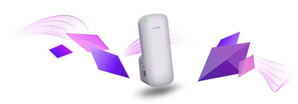 D-Link AX1800 Mesh Wi-Fi 6 Range Netværksgentager Hvid 100, 1000 Mbit/s