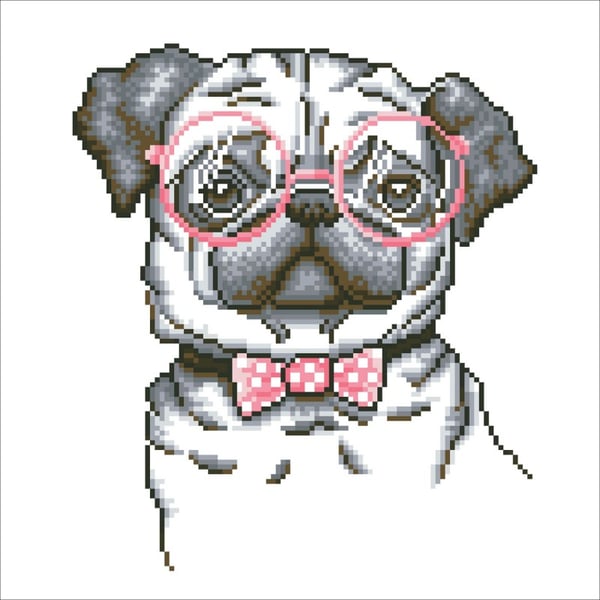Diamond Dotz Hug A Pug