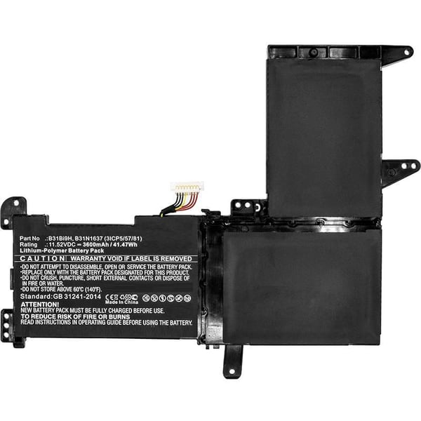 CoreParts MBXAS-BA0024 laptop reservedel Batteri