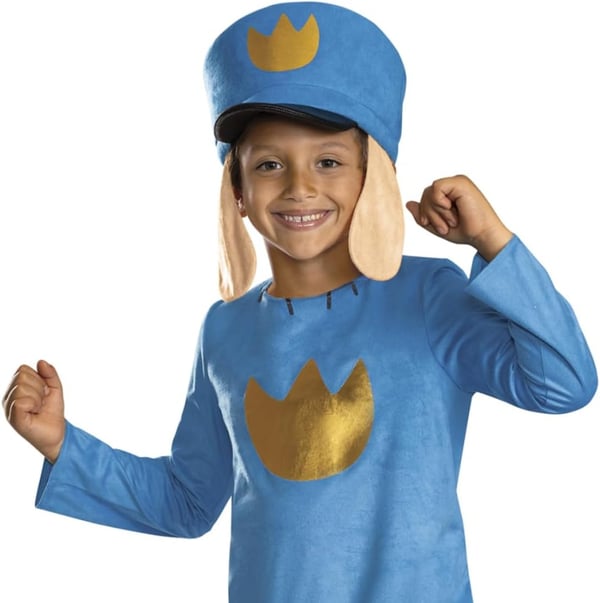 Disguise Dog Man Smart kostume Barn Hanstik Halloween