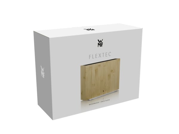 WMF 1893874500 skärbrädor Rektangel Bamboo, Rostfritt stål Trä