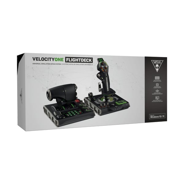 Turtle Beach VelocityOne Musta USB Lentosauva Analoginen/Digitaalinen PC