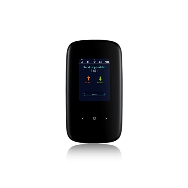 Zyxel LTE2566-M634 trådløs router Dual-band (2,4 GHz / 5 GHz) 4G Sort