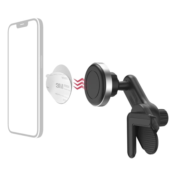 Hama 00201988 hållare Active-hållare Mobiltelefon / smartphone Svart, Silver