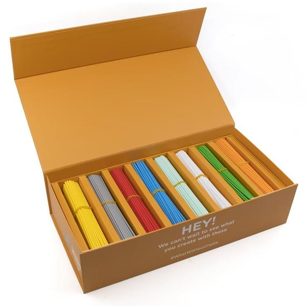 3Doodler Start EDU Plast Blå, Blå, Grøn, Grå, Orange, Rød, Hvid, Gul