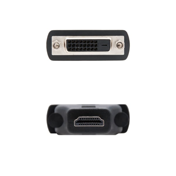 Nanocable 10.15.0701 kabel kønsskifter HDMI DVI (24 + 1) Sort