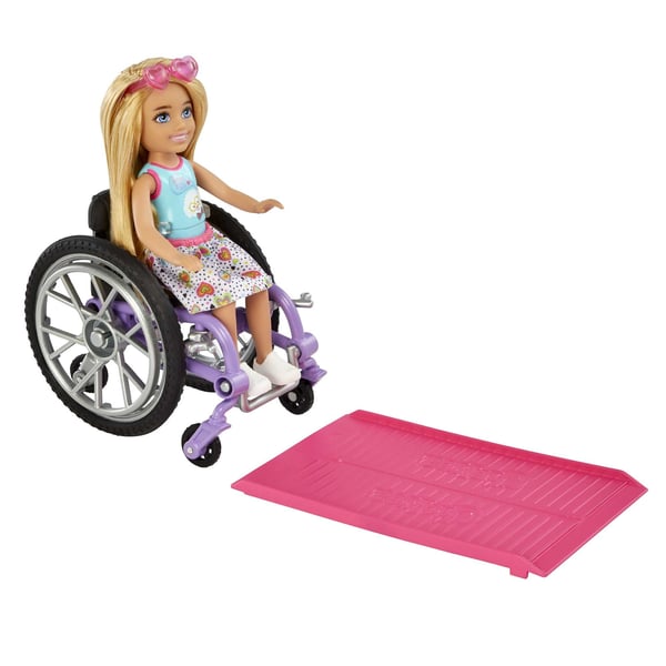 Barbie Chelsea -dukke med kørestol