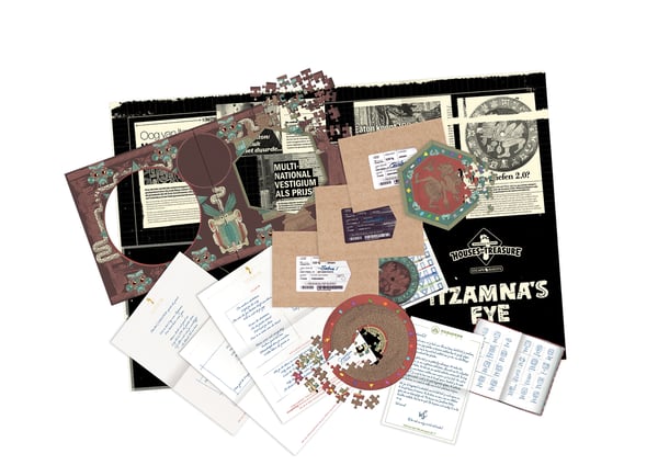 Jumbo Escape Quest Itzamna's Eye Kortspil Trivia