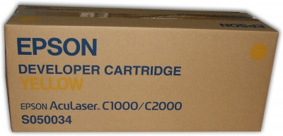 Epson Toner yellow 6000sh f AcuLaser C2000 tonerpatron 1 stk Original Gul
