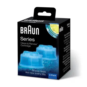 Braun Clean & Charge refills Rengøringspatron