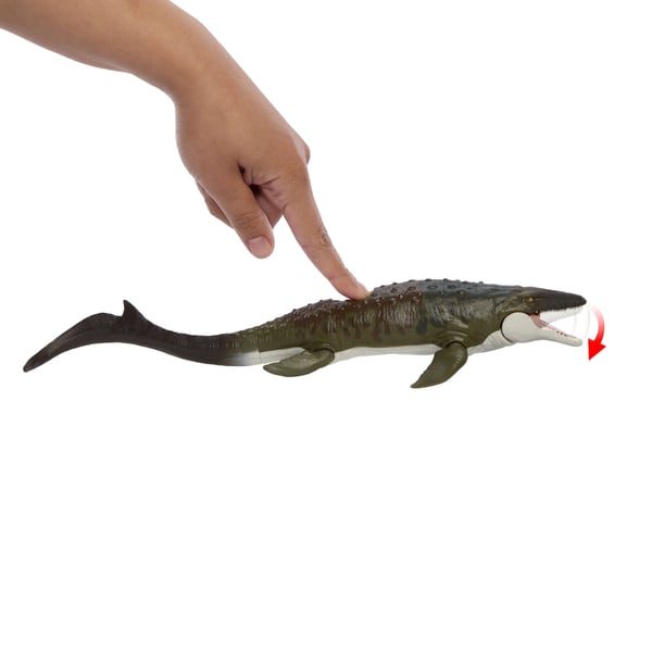 Matchbox Jurassic World Mosasaurus Rescue Action Boat