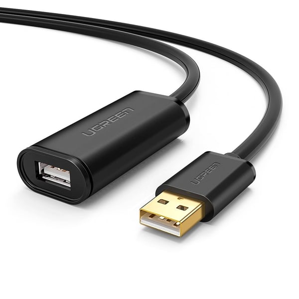 Ugreen 10319 USB-kaapeli USB 2.0 5 m USB A Musta