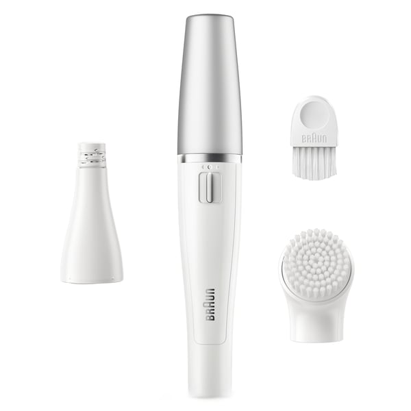 Braun Gesichtsepilierer Face 810 Valkoinen, Hopea