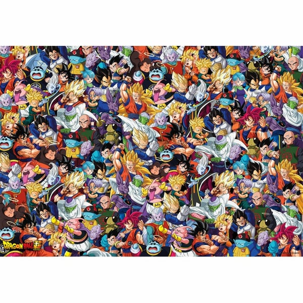 Clementoni Impossible Dragon Ball Puslespil 1000 stk Tegnefilm